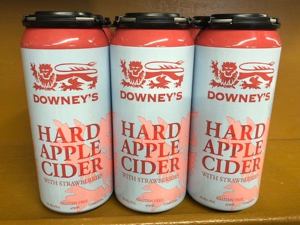 Hard Strawberry Apple Cider (6 Pack)
